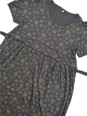 BROWN GLITTERY DAISY | PUFF