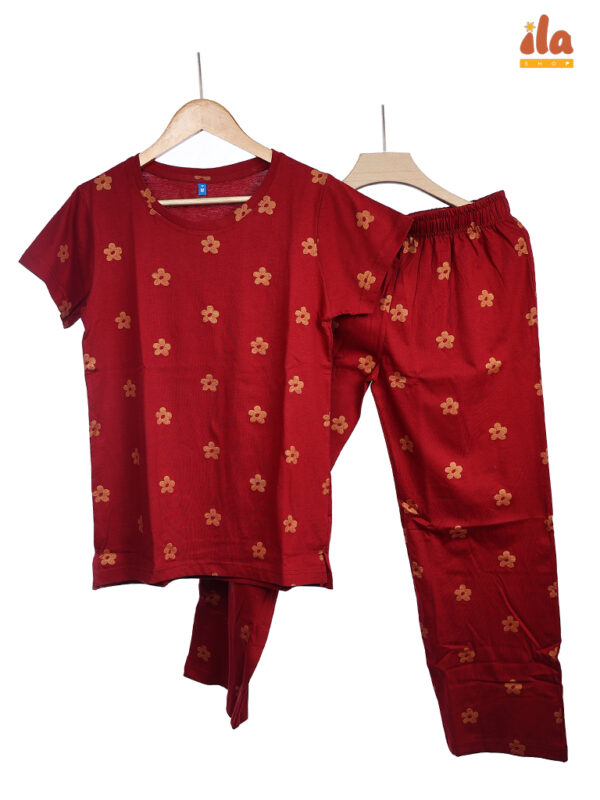 REDDISH GLITTERY DAISY | CO-ORD