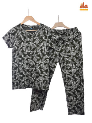 OLIVE IVORY LEAF | CO-ORD