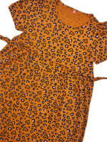 BRIGHT ORANGE CHEETAH | PUFF