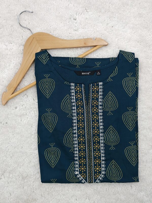 ROYAL DOTTED LEAF | KURTI