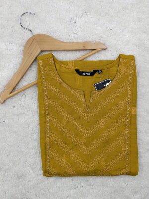 MUSTARD GREEN | KURTI