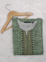 GREEN RUSTIC LINE | KURTI