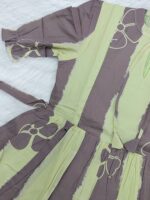 MOSS COCOA STROKE | ZIPPER