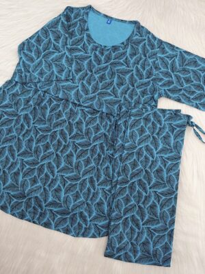 FEATHERISH SKY BLUE | PEPLUM