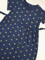 NAVY GLITTERY DAISY | CASUAL