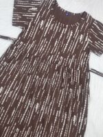 CHOCLATE LINEAR STRIPES | CASUAL