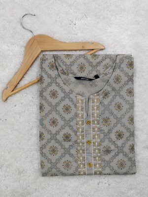 CEMENT FLORAL | KURTI