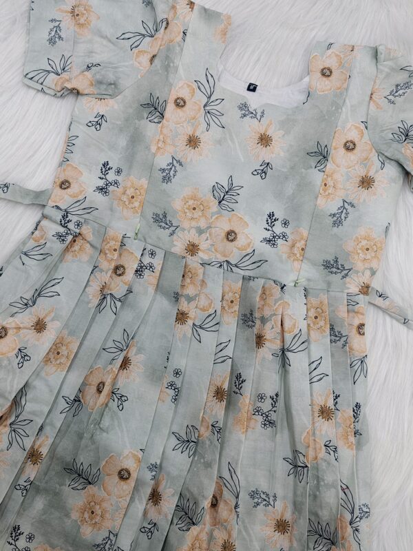 MINT GREEN BLOSSOM | ZIPPER