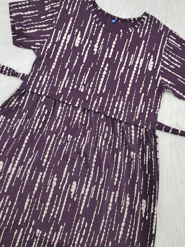 WINE LINEAR STRIPES | NORMAL