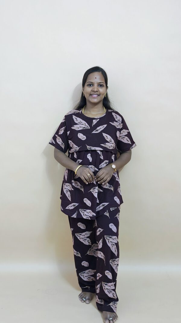 COCOA BREEZY LEAF | PEPLUM