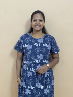 NAVY OUTLINE FLORAL | NORMAL