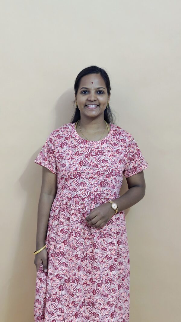 CREAMY MAROON FLORAL | CASUAL