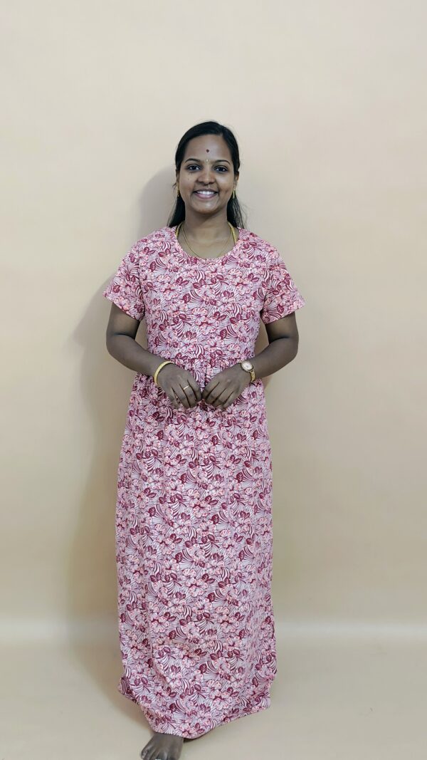 CREAMY MAROON FLORAL | CASUAL